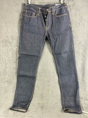 Evisu Gold Skull Japanese Indigo Denim Jeans 32x34